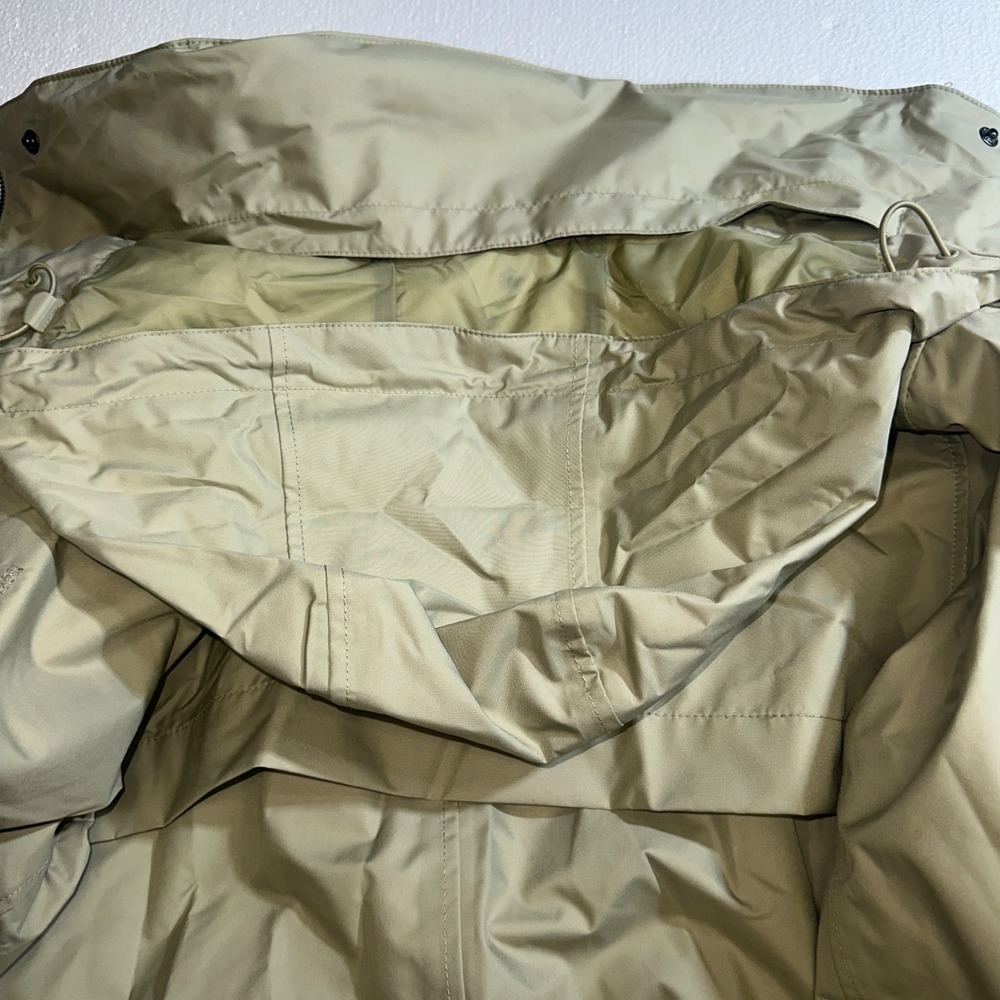 Helly Hansen Welsey II Trench Coat Womens XL Light Beige Waterproof 53247-463 - Picture 15 of 16